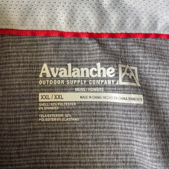 Set of 2 Avalanche Outdoor Supply Men's Short Sleeve Performance Button Up XXL - Picture 7 of 8